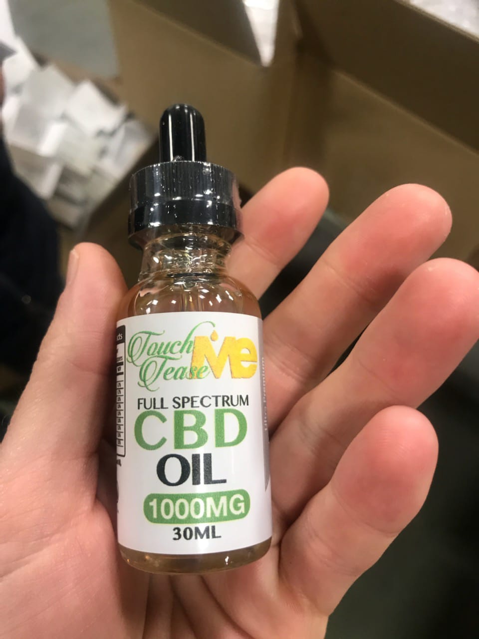 Touch Me Tease Me CBD Oil 