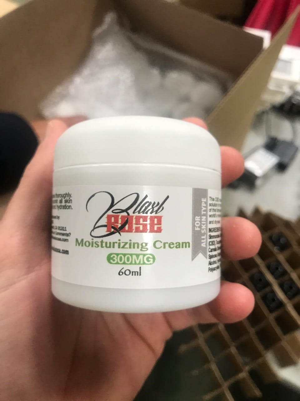Touch Me Tease Me CBD Moisturizing Cream